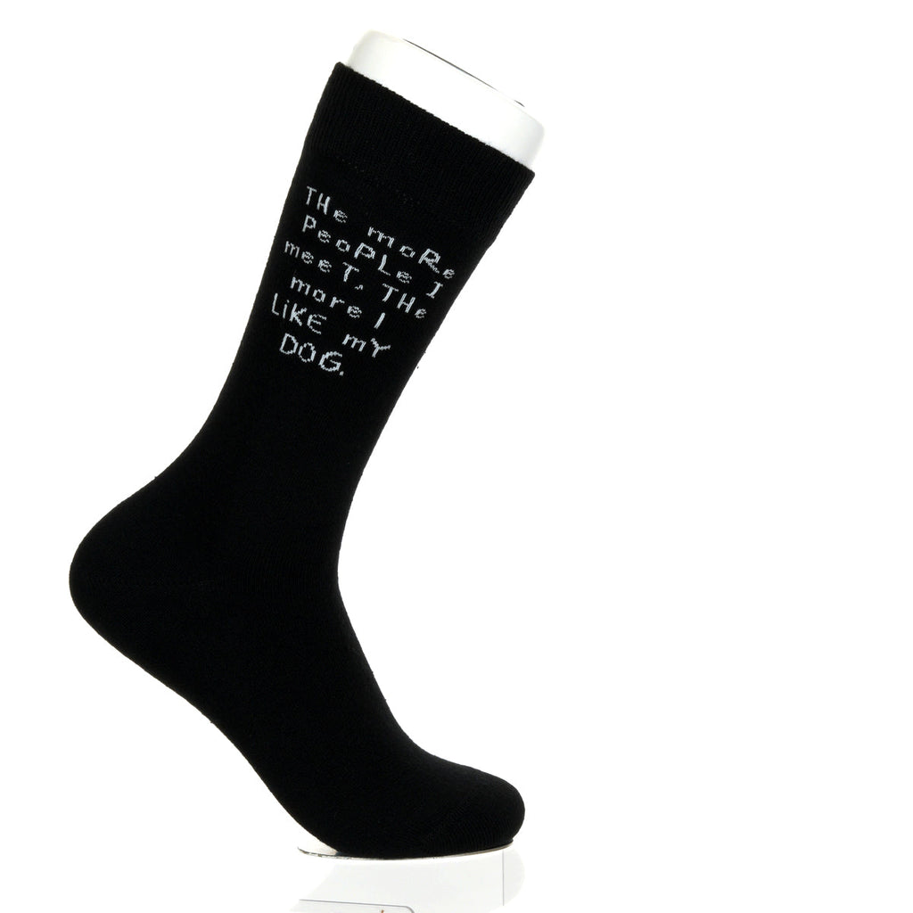 The More People I meet DOG