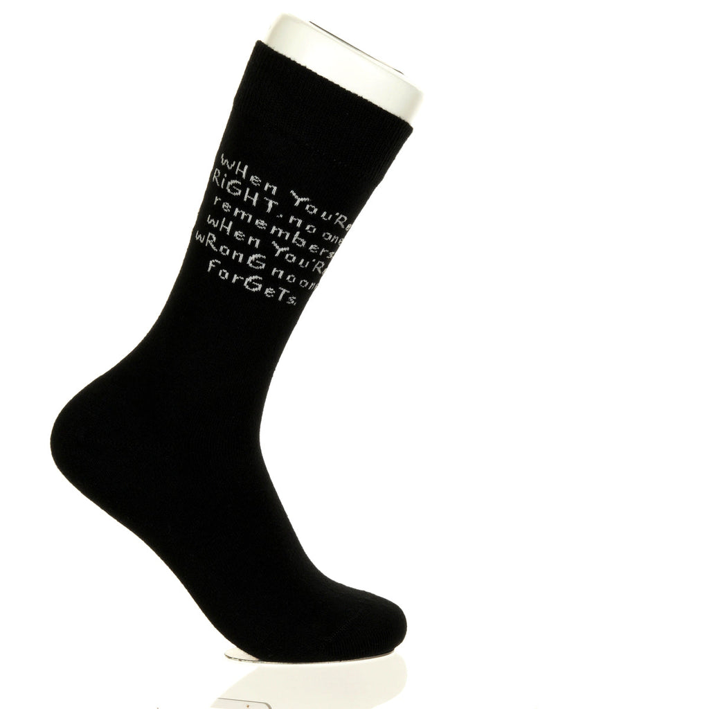 When You're Right When You're Wrong