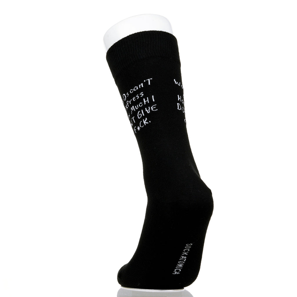 Words Can't Express How Much I Don't Give A F*ck