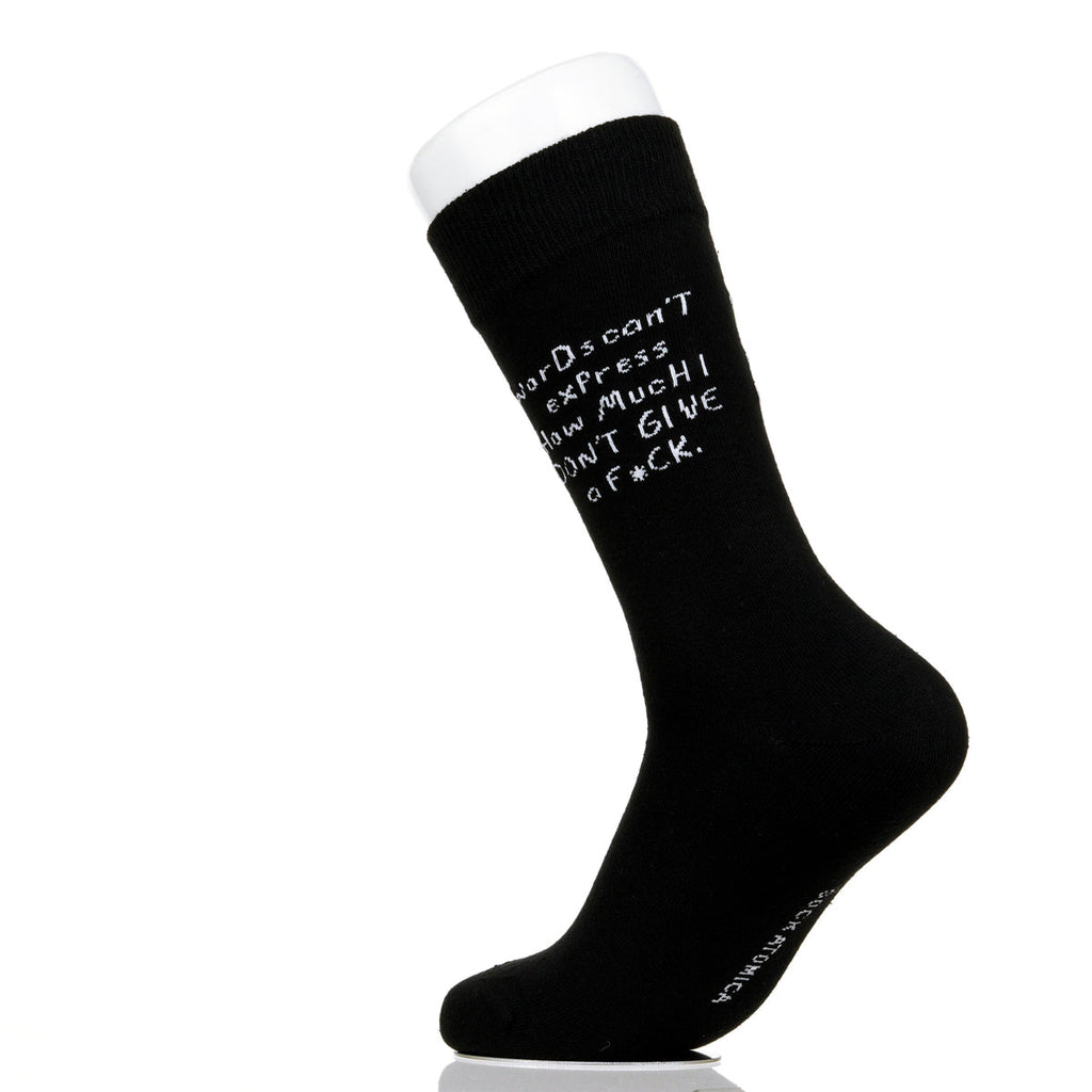 Words Can't Express How Much I Don't Give A F*ck