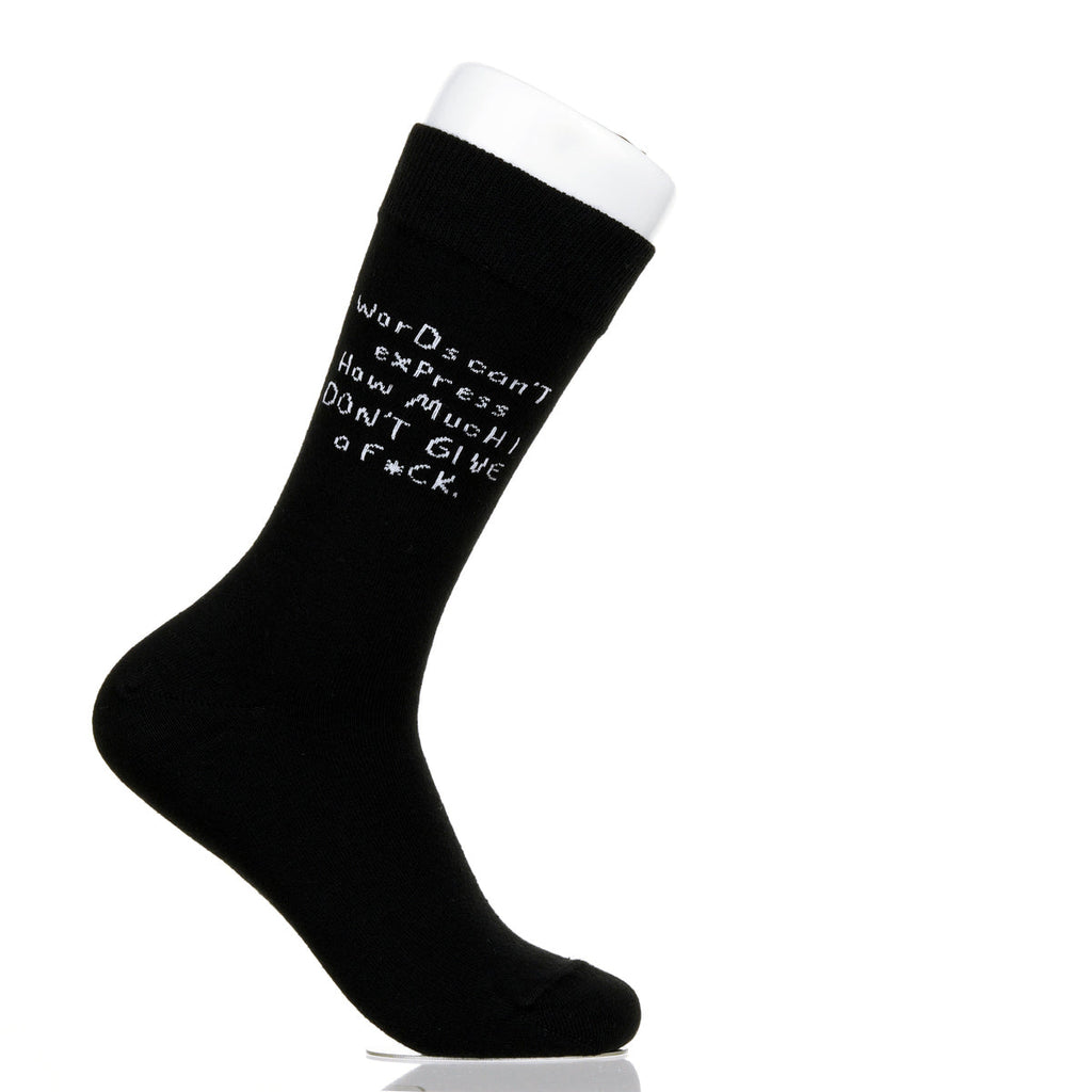 Words Can't Express How Much I Don't Give A F*ck