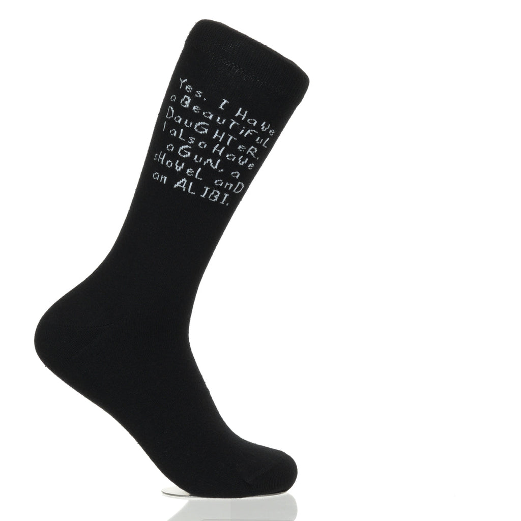 Yes Have Daughter Gun Shovel Alibi