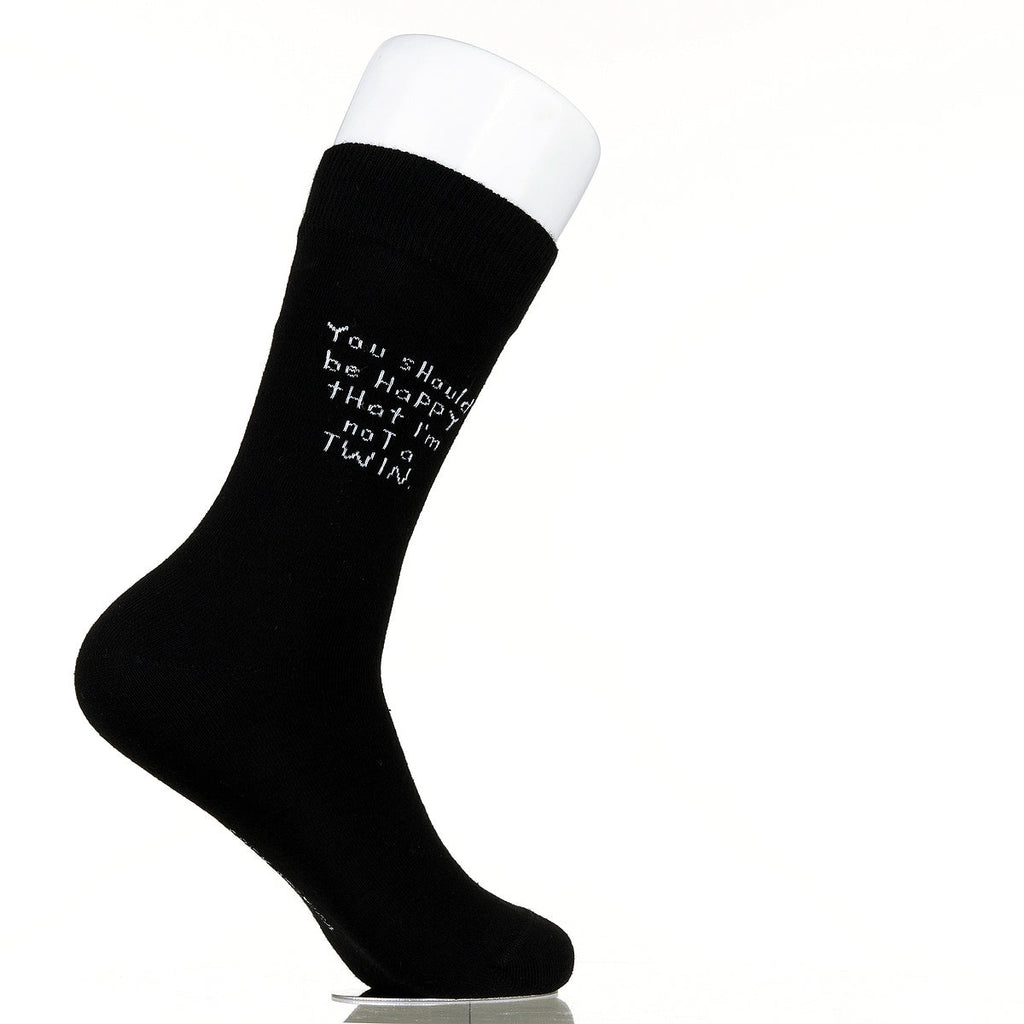 You Should Be Happy That I'm Not A Twin