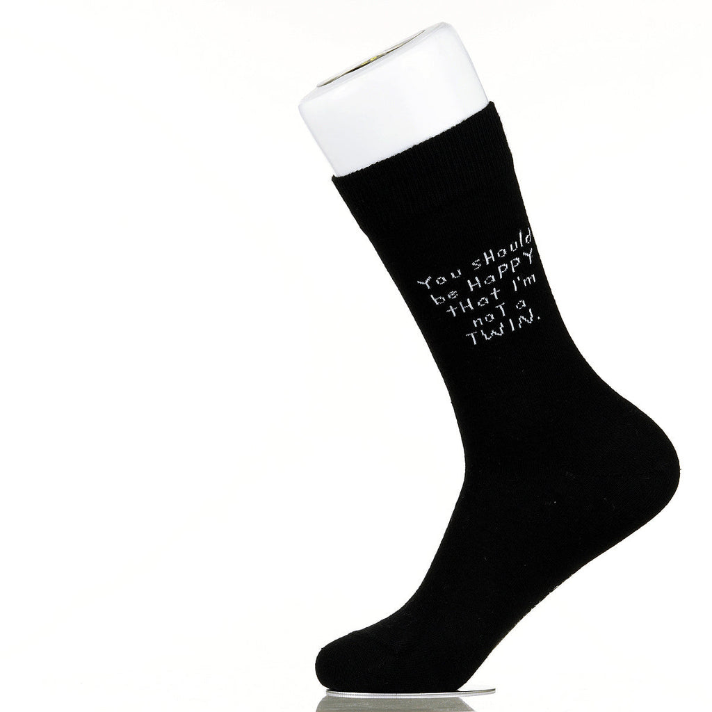 You Should Be Happy That I'm Not A Twin