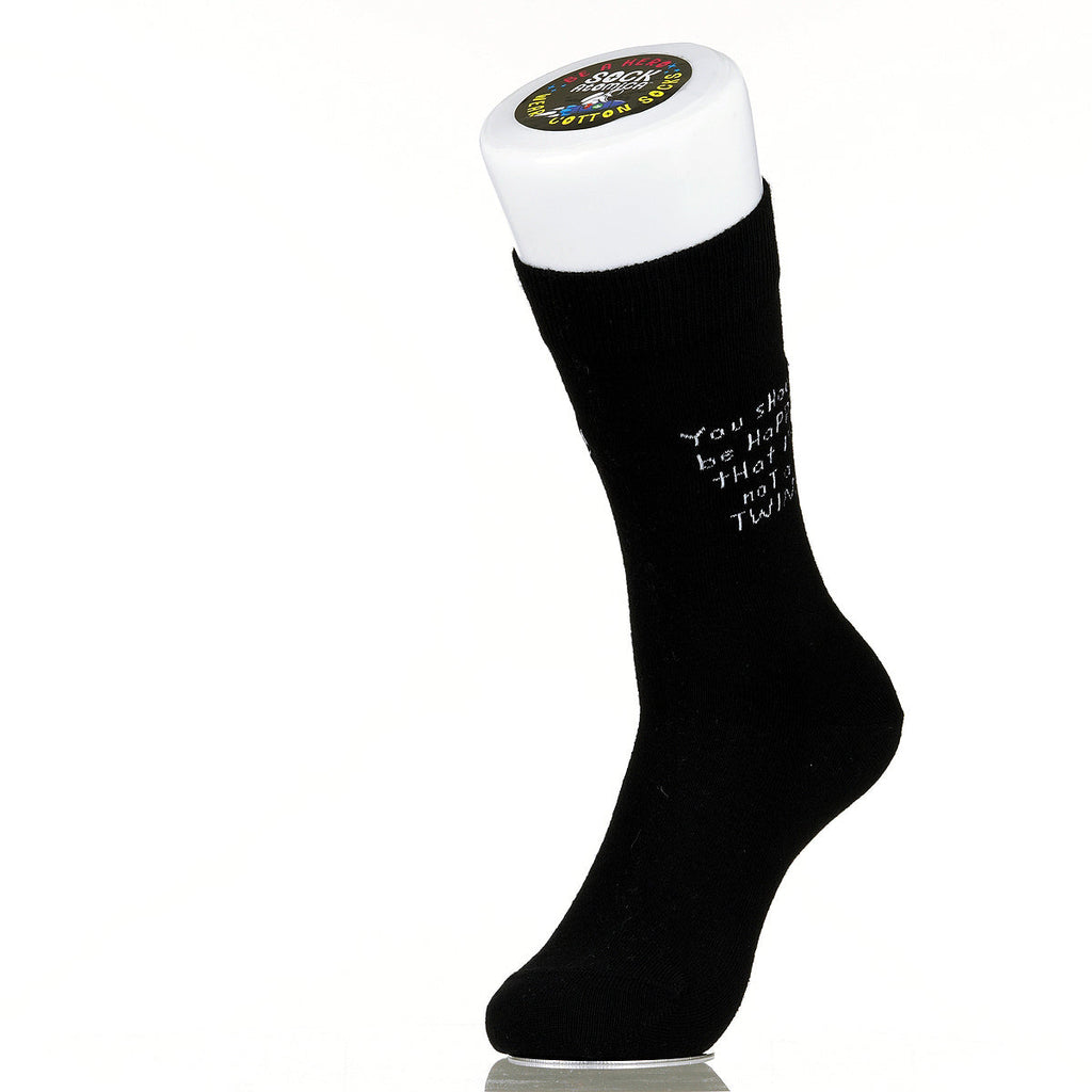 You Should Be Happy That I'm Not A Twin