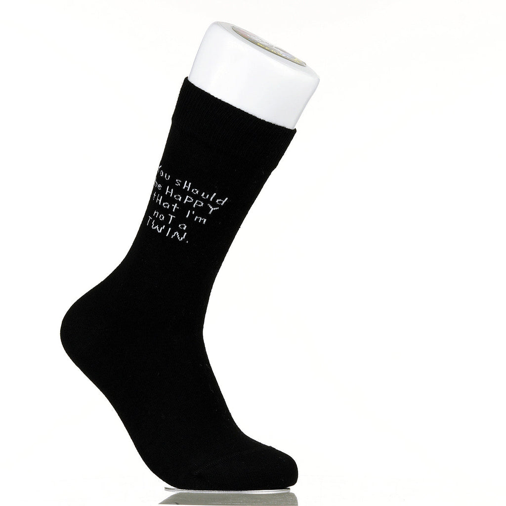 You Should Be Happy That I'm Not A Twin