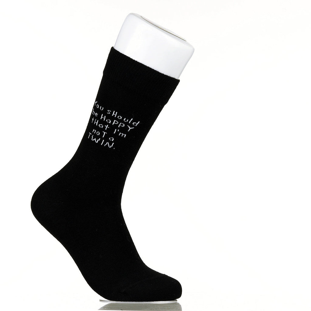 You Should Be Happy That I'm Not A Twin