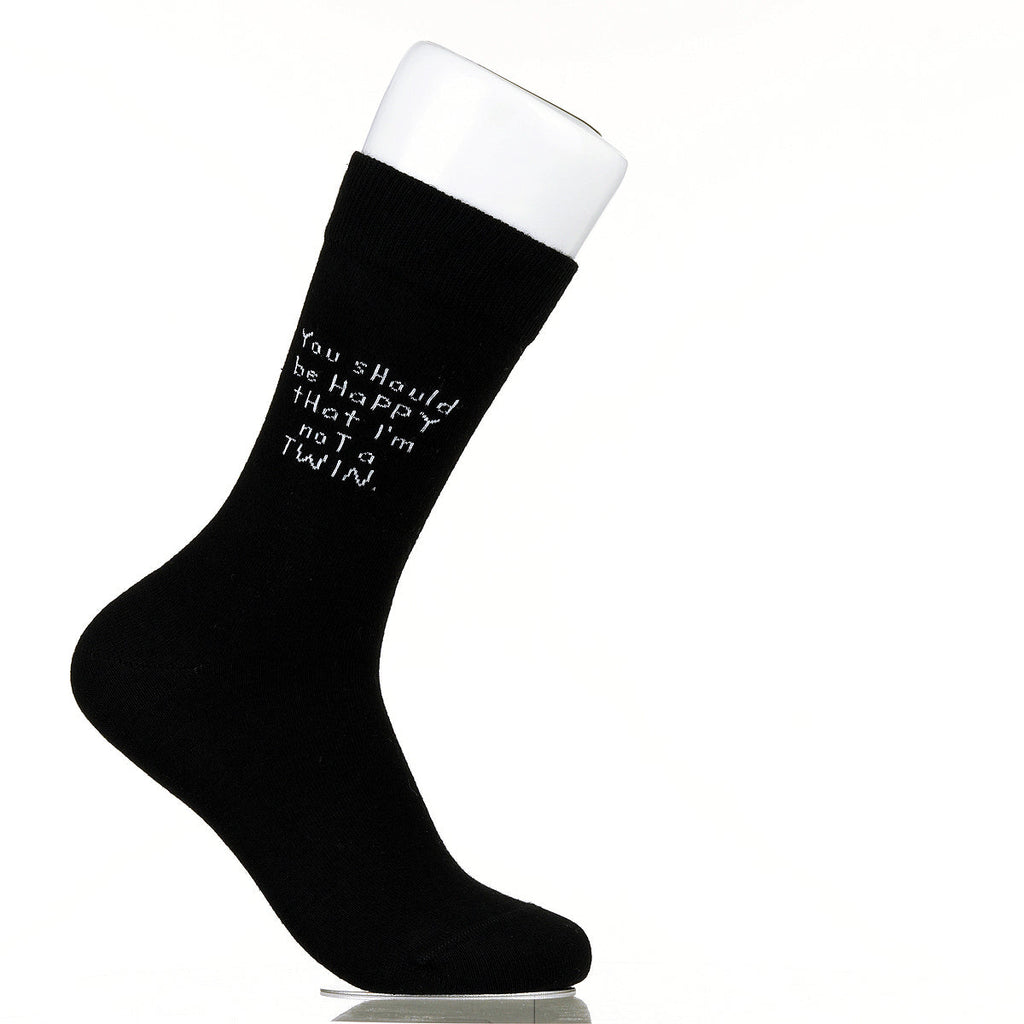 You Should Be Happy That I'm Not A Twin