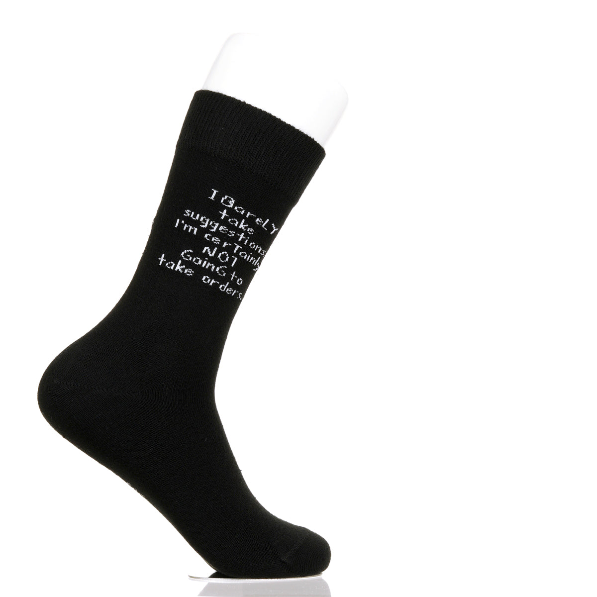 I Barely Take Suggestions