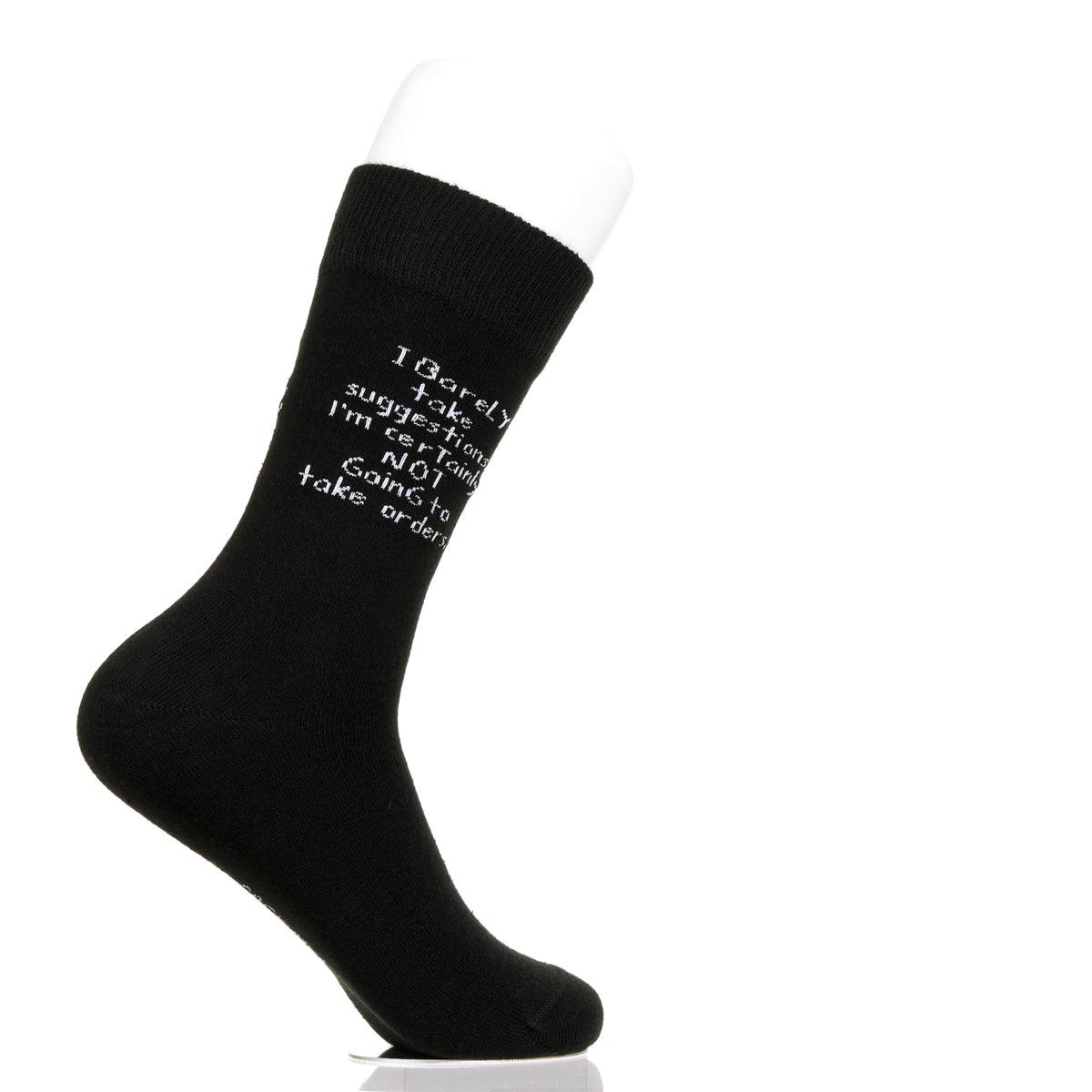 I Barely Take Suggestions