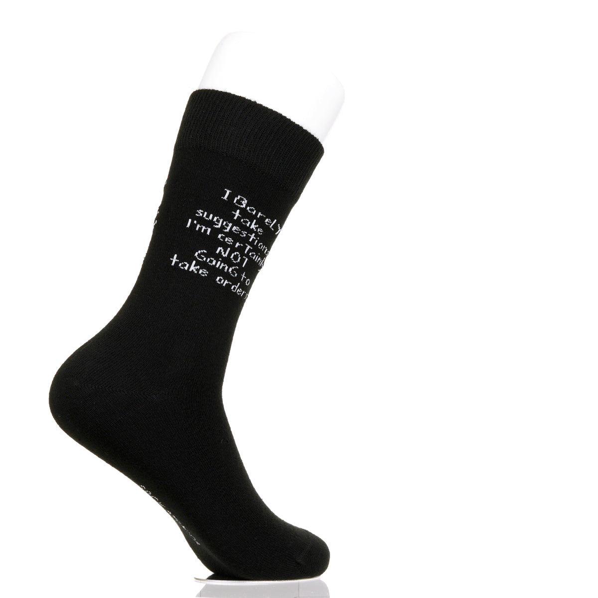 I Barely Take Suggestions