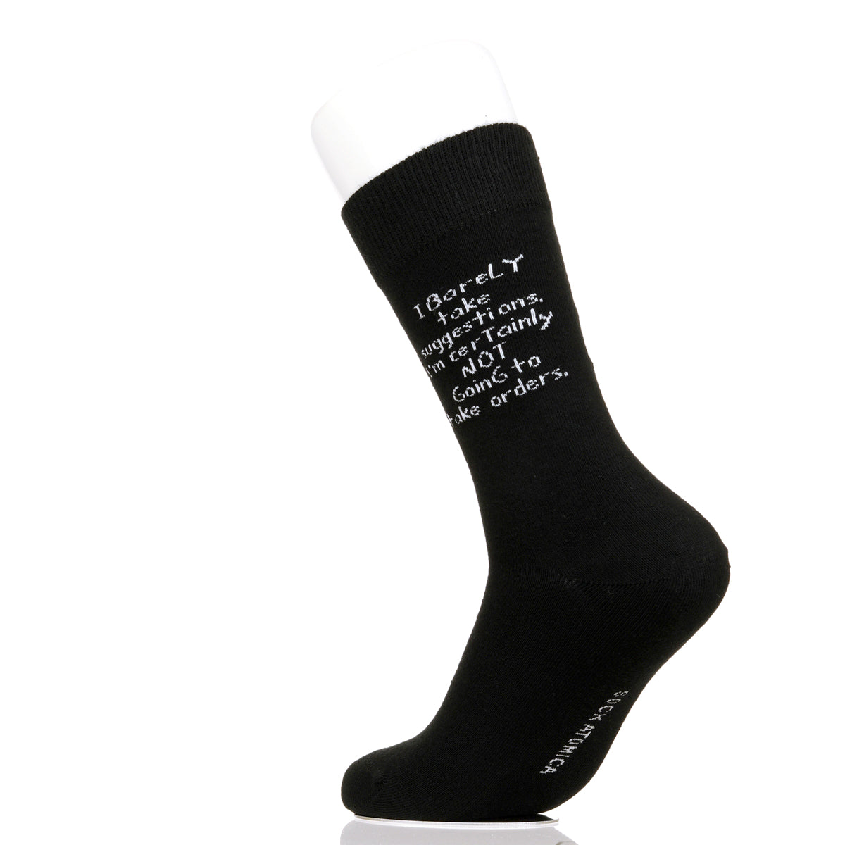 I Barely Take Suggestions