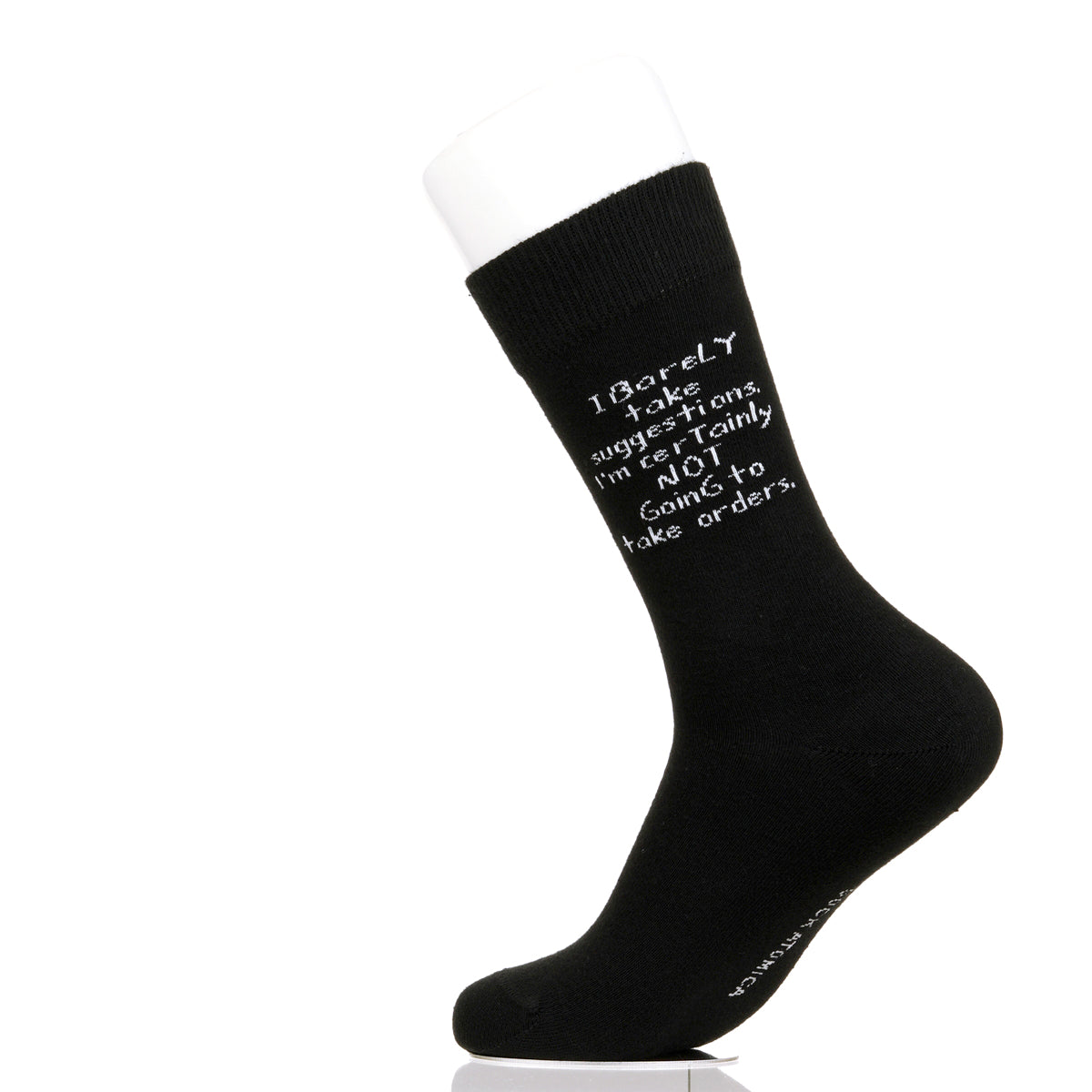 I Barely Take Suggestions