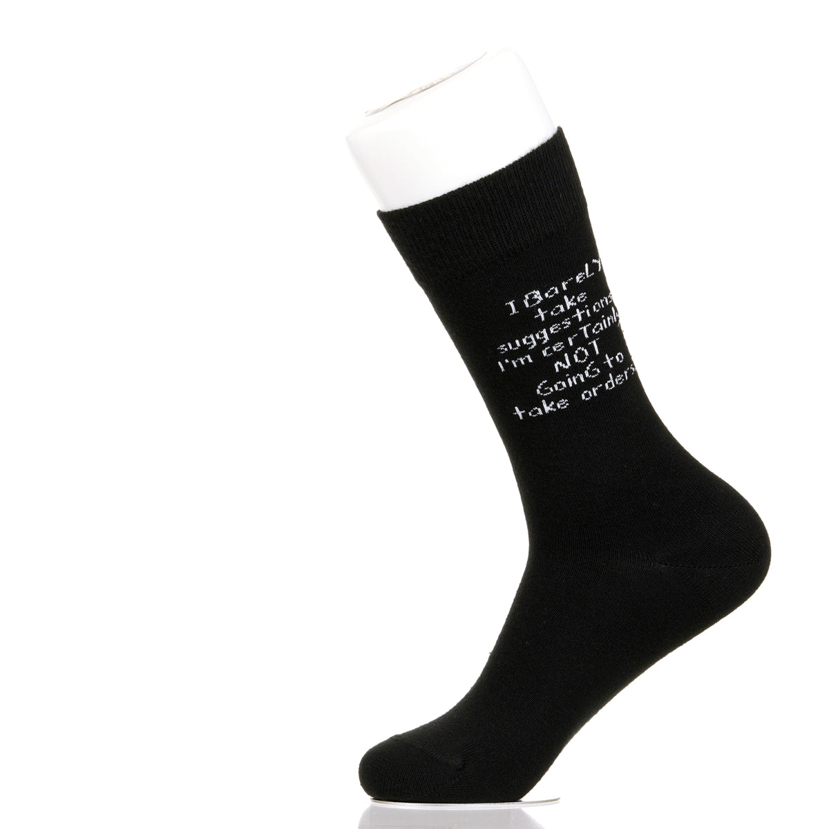 I Barely Take Suggestions