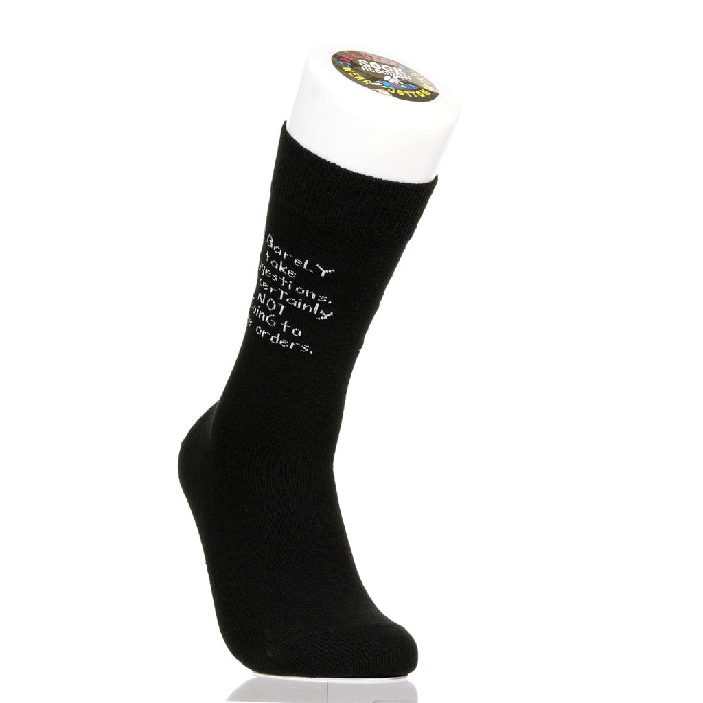 I Barely Take Suggestions