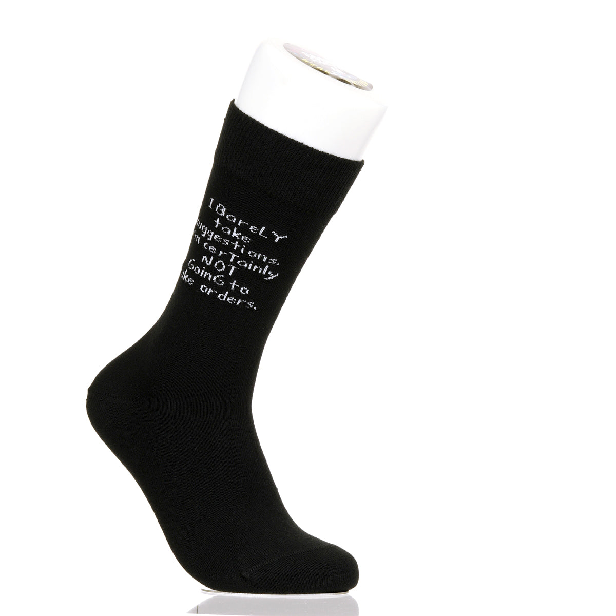 I Barely Take Suggestions