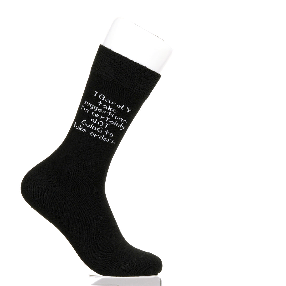 I Barely Take Suggestions