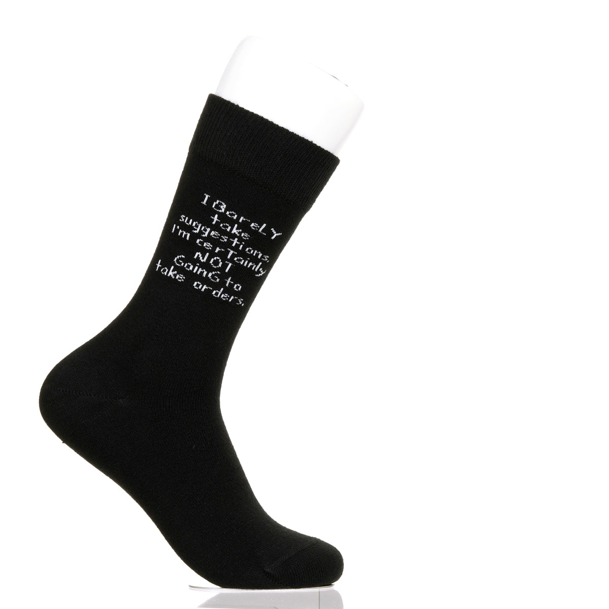 I Barely Take Suggestions