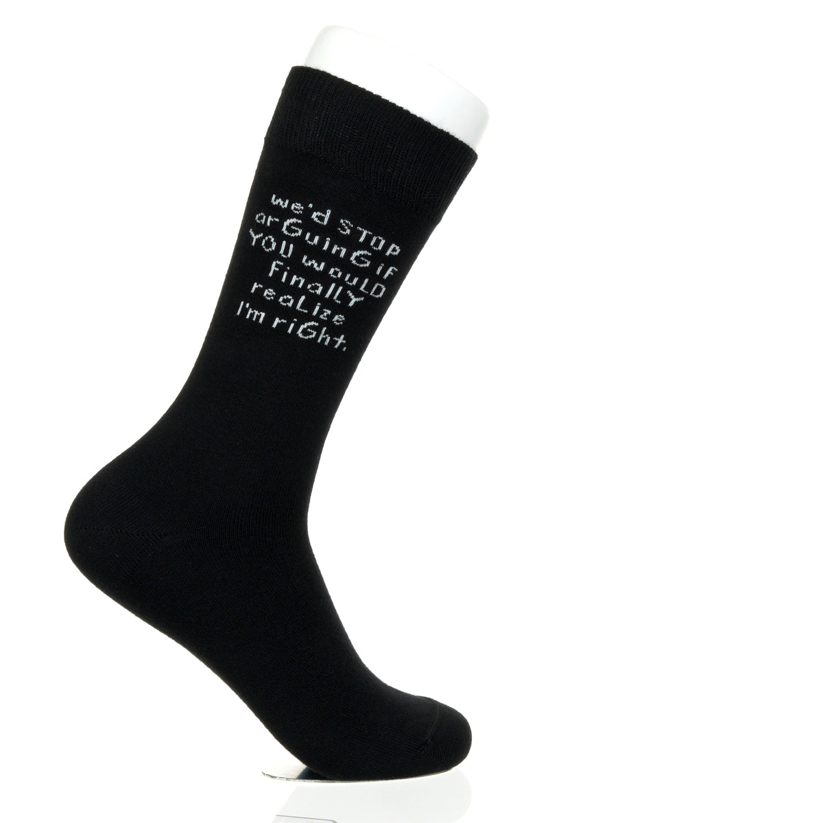 We'd Stop Arguing If