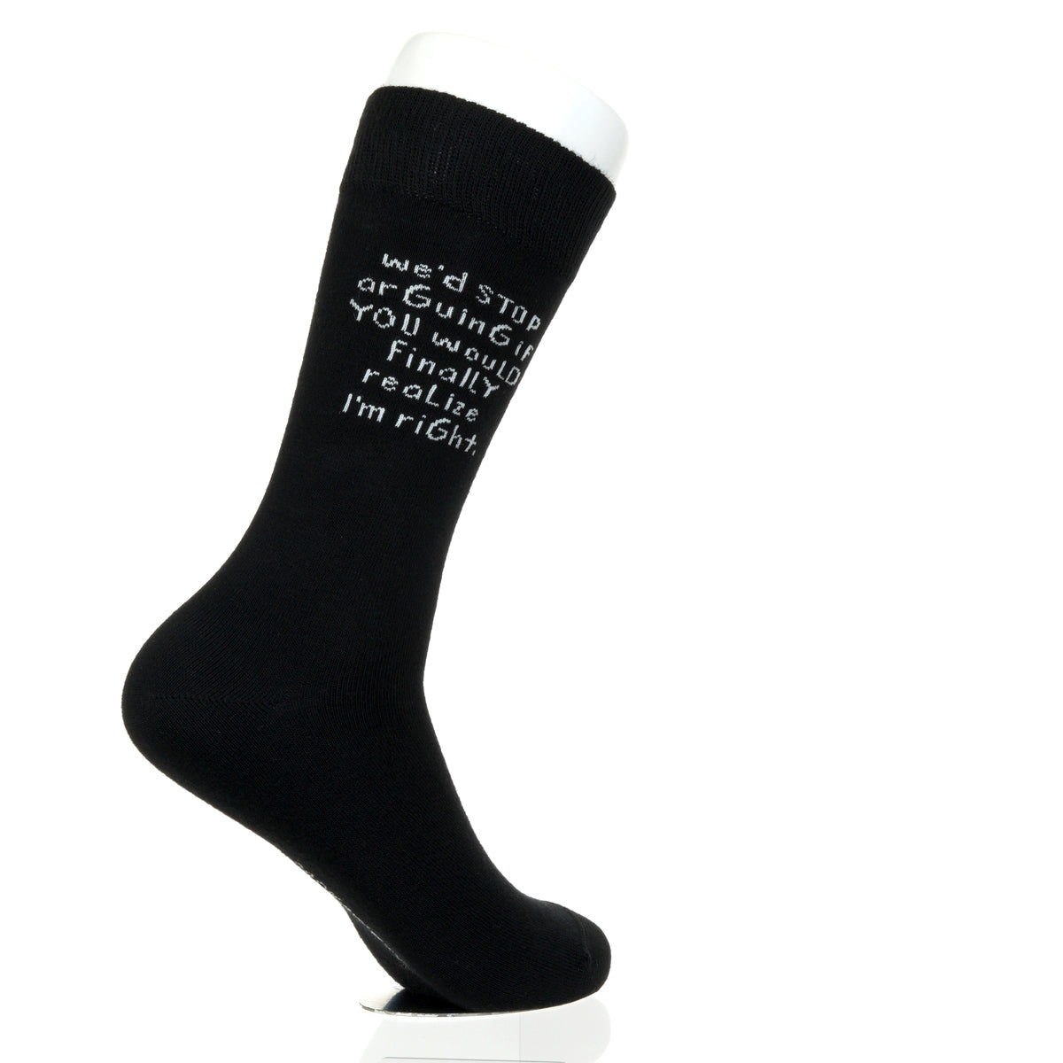 We'd Stop Arguing If