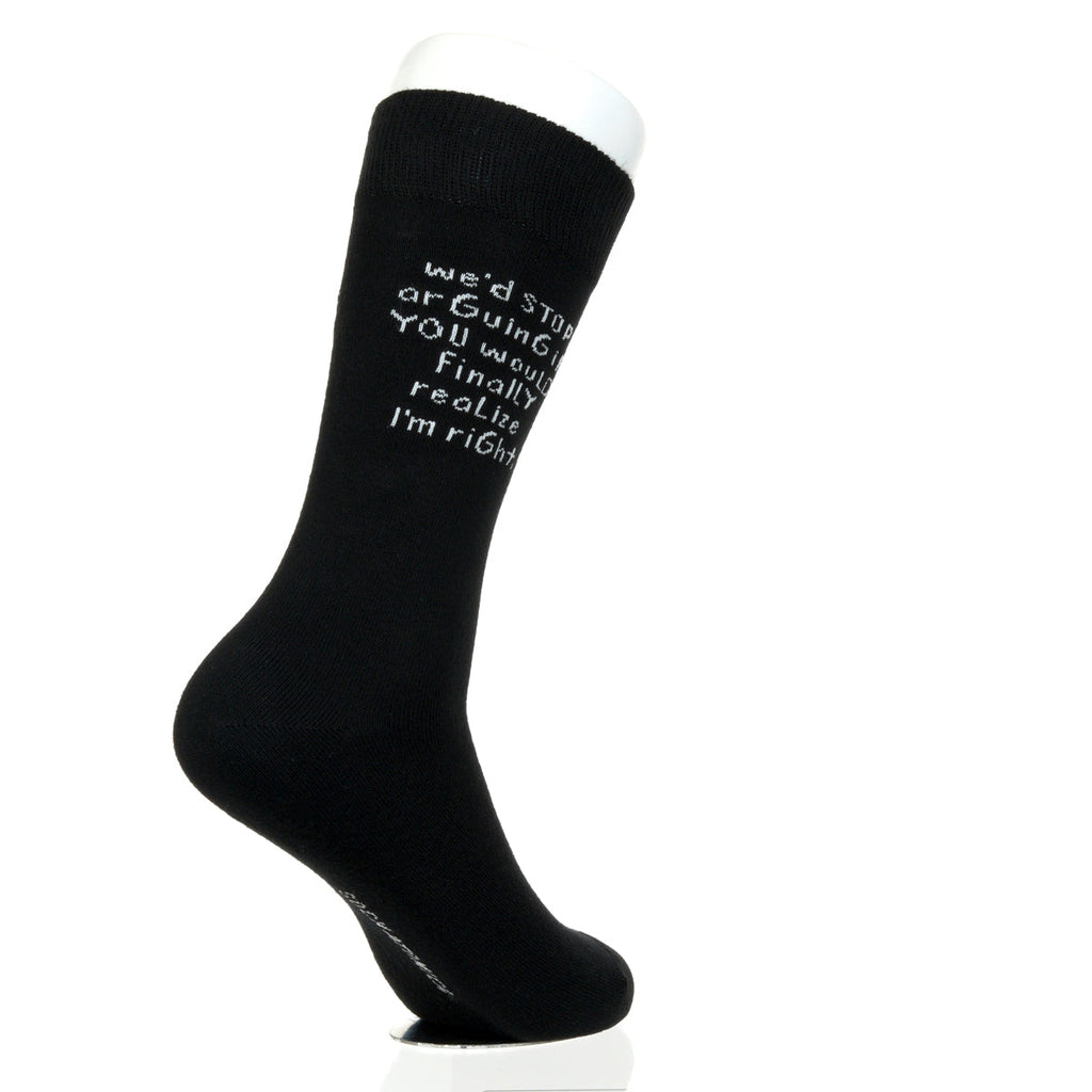 We'd Stop Arguing If