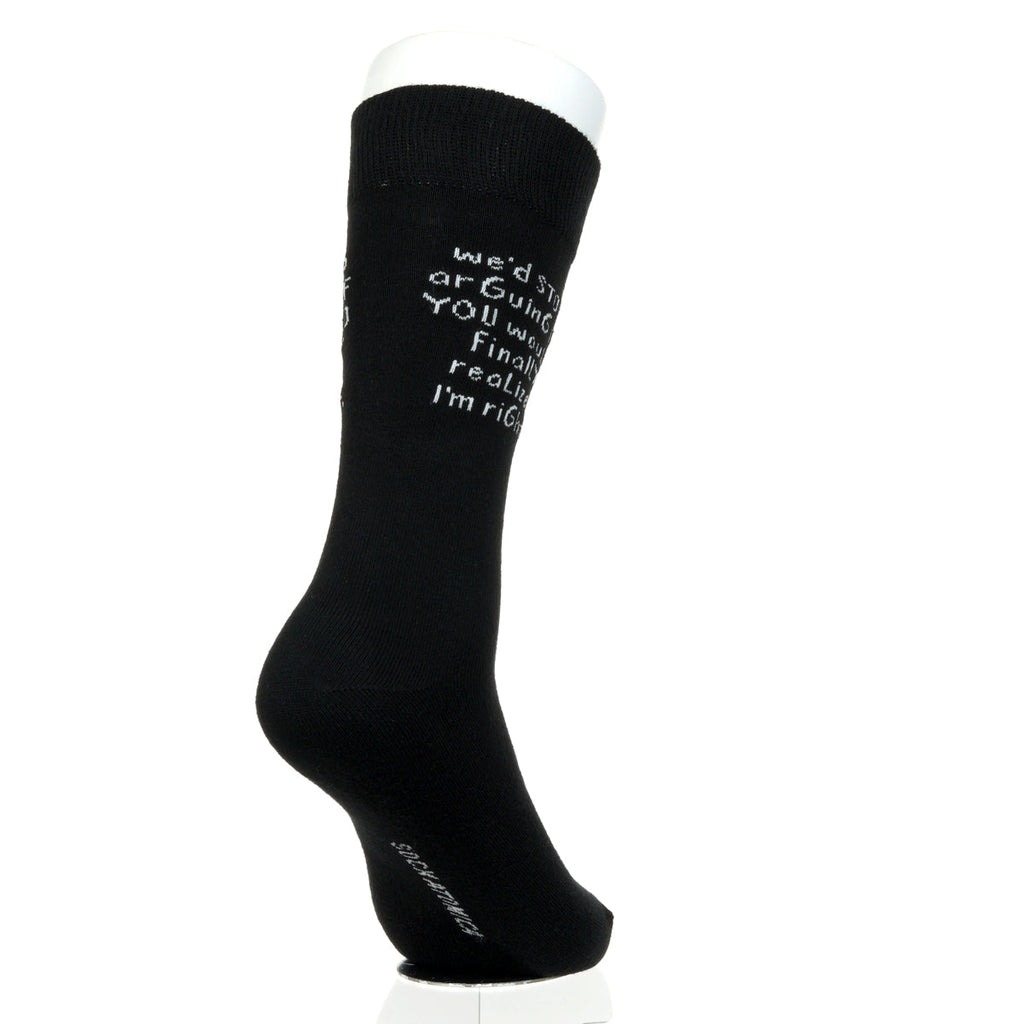 We'd Stop Arguing If