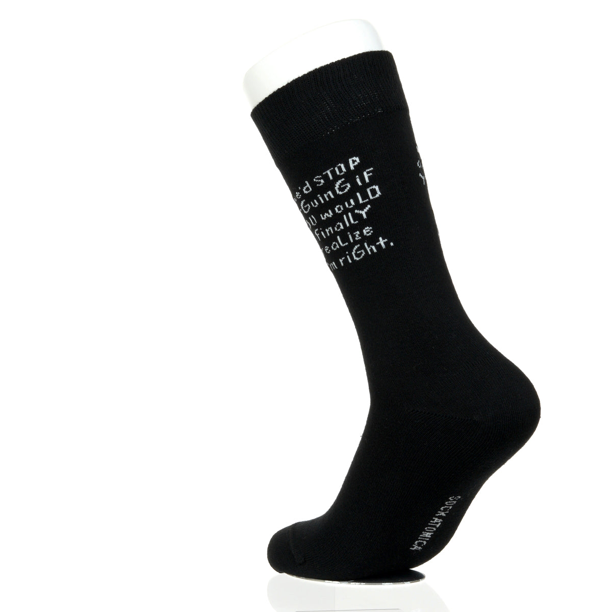 We'd Stop Arguing If