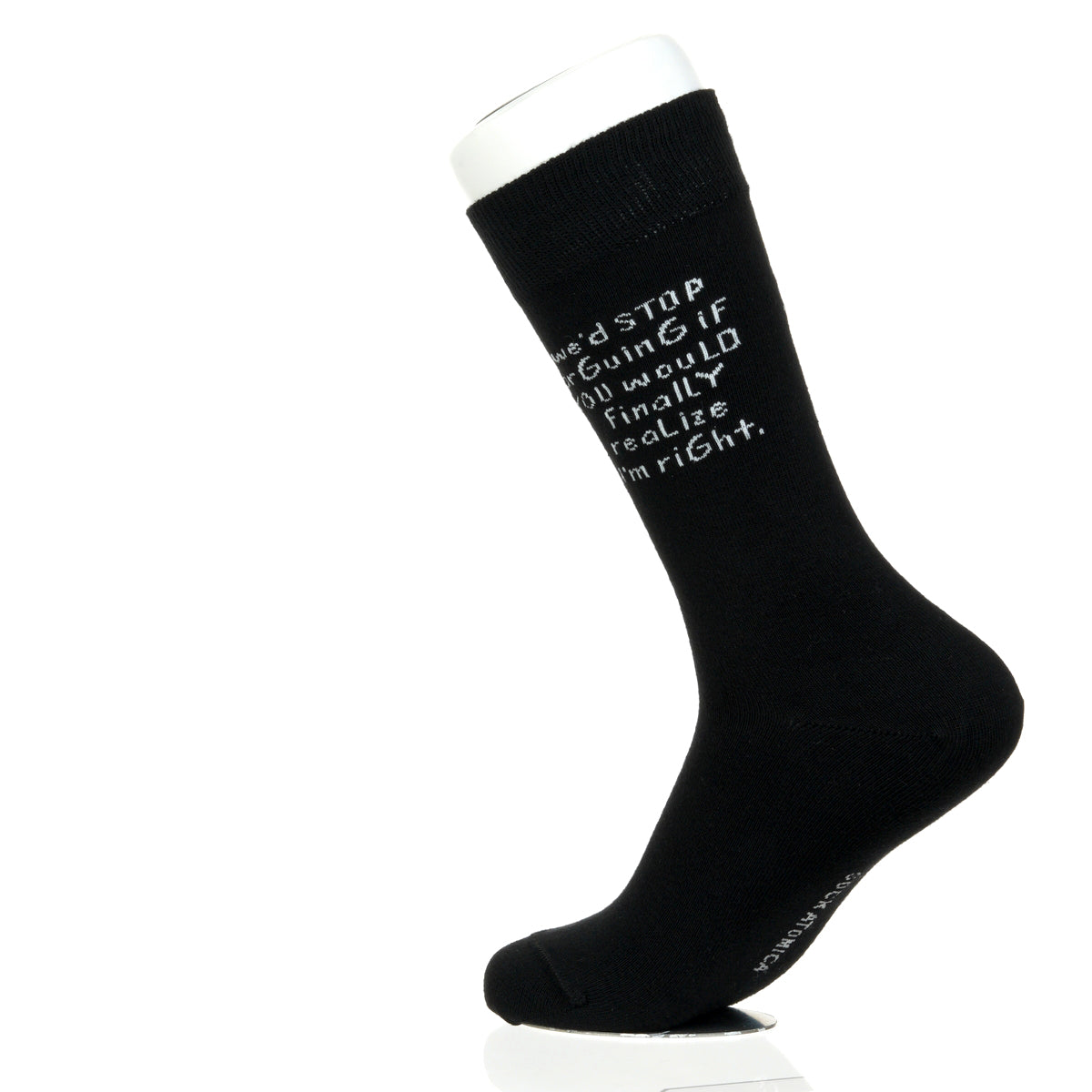 We'd Stop Arguing If