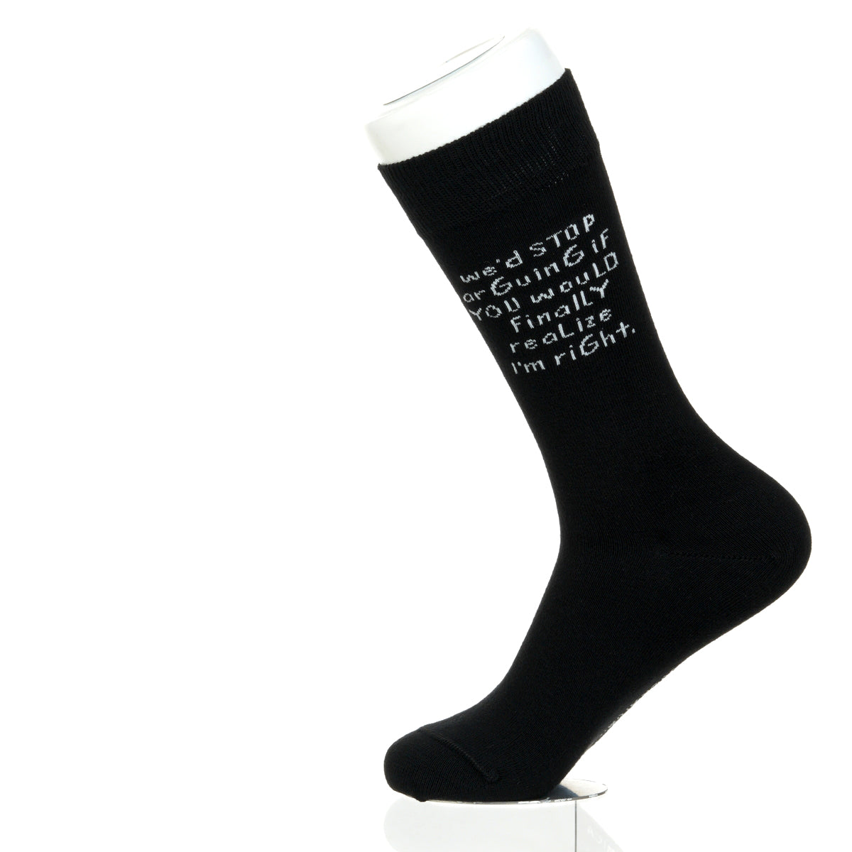 We'd Stop Arguing If