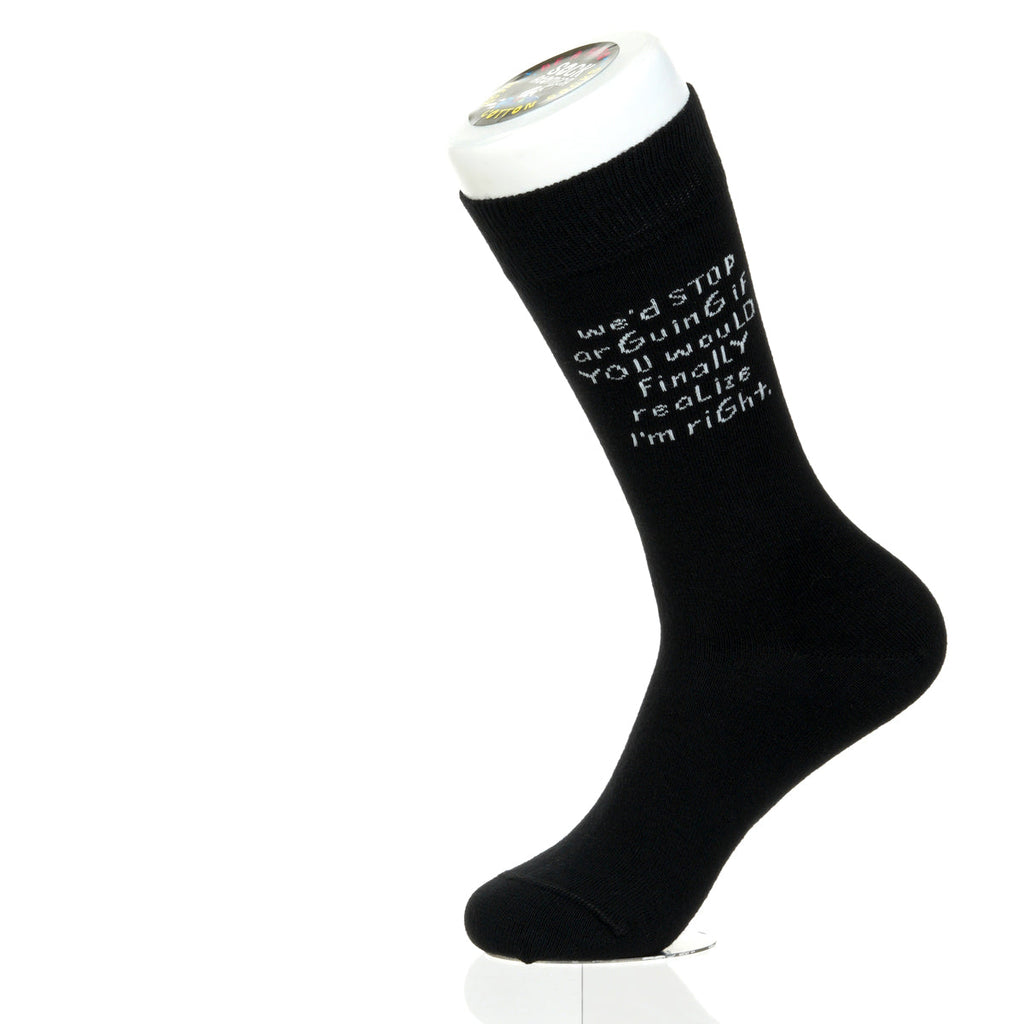 We'd Stop Arguing If