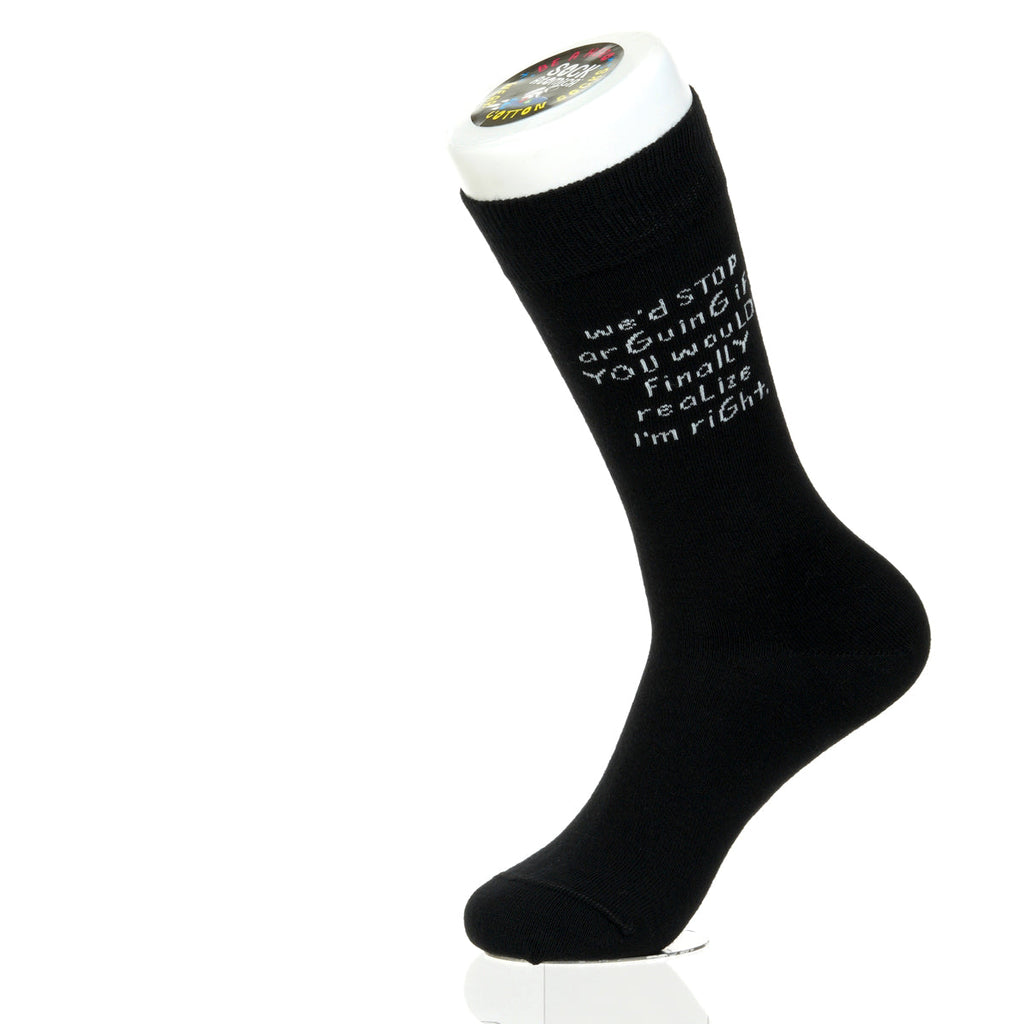 We'd Stop Arguing If