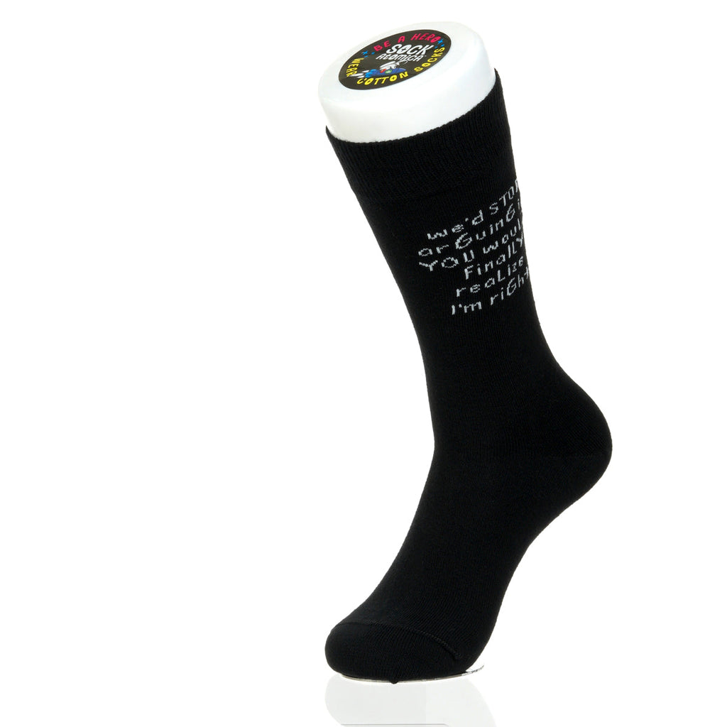 We'd Stop Arguing If