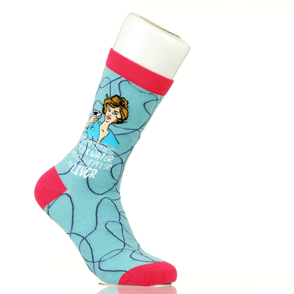 Sometimes I Drink Water To Surprise My Liver