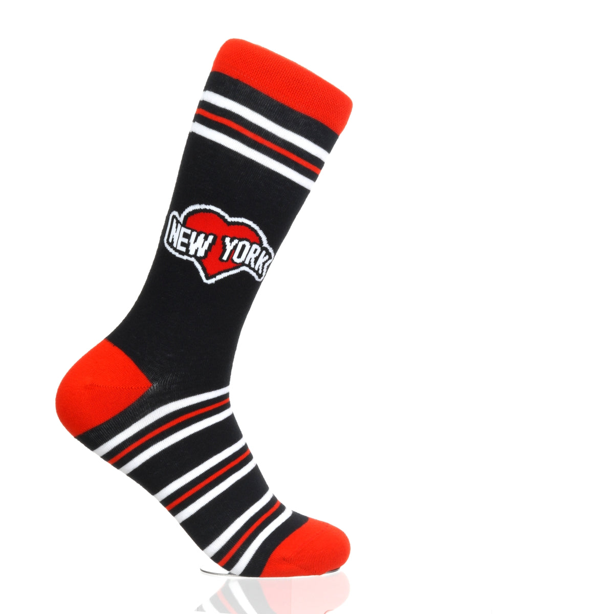 New York Heart Black Red