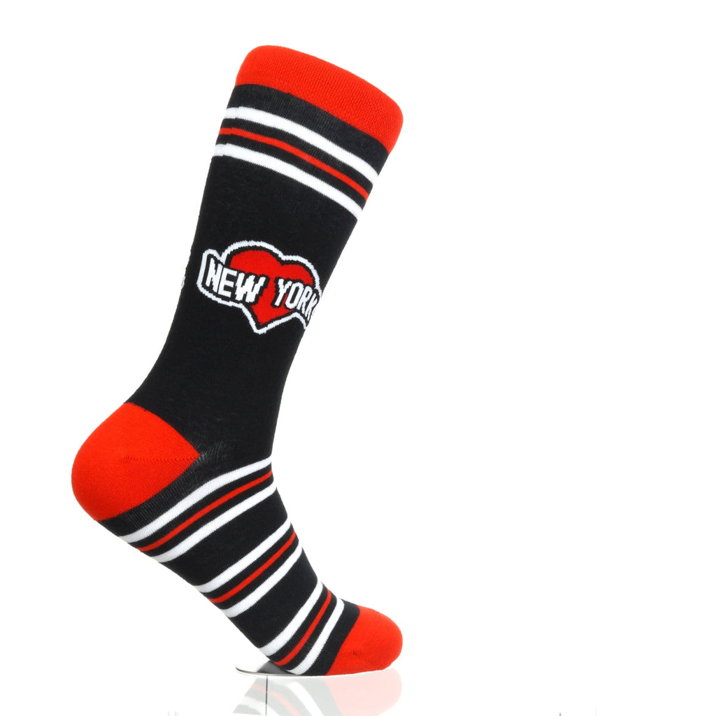 New York Heart Black Red