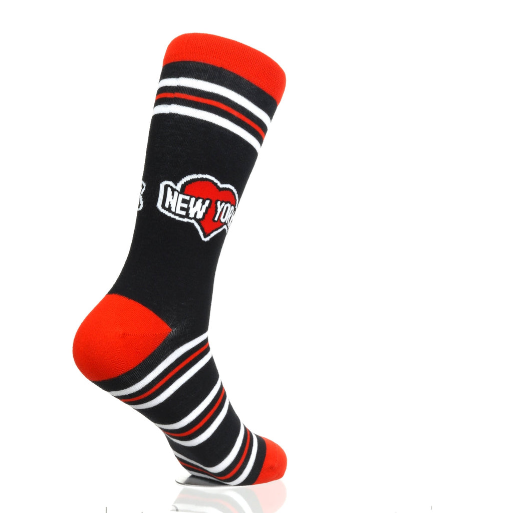 New York Heart Black Red