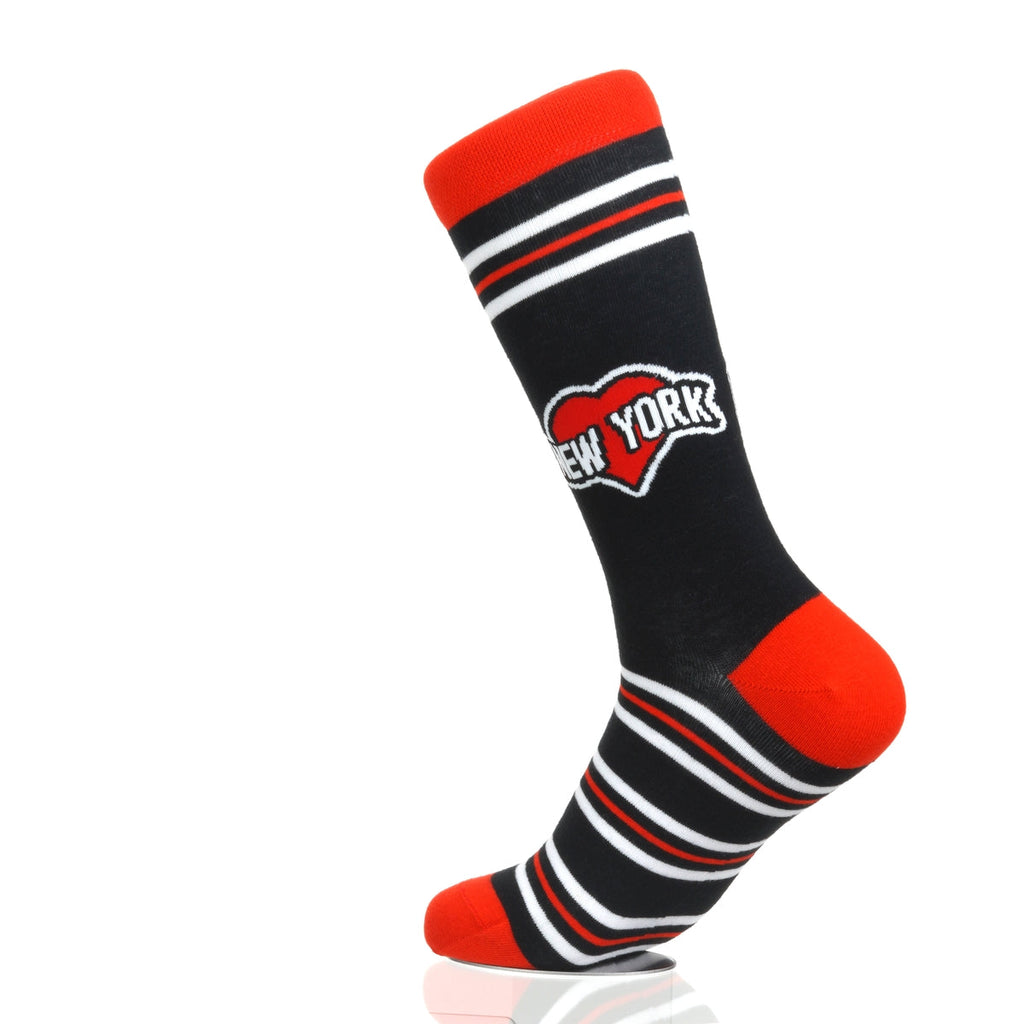 New York Heart Black Red