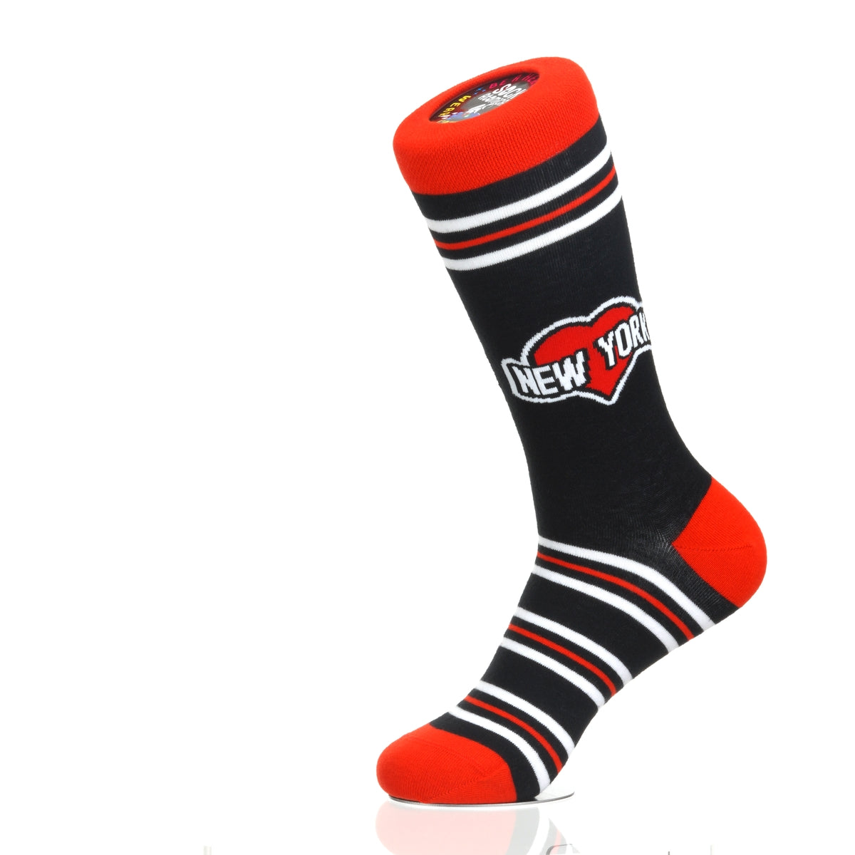 New York Heart Black Red