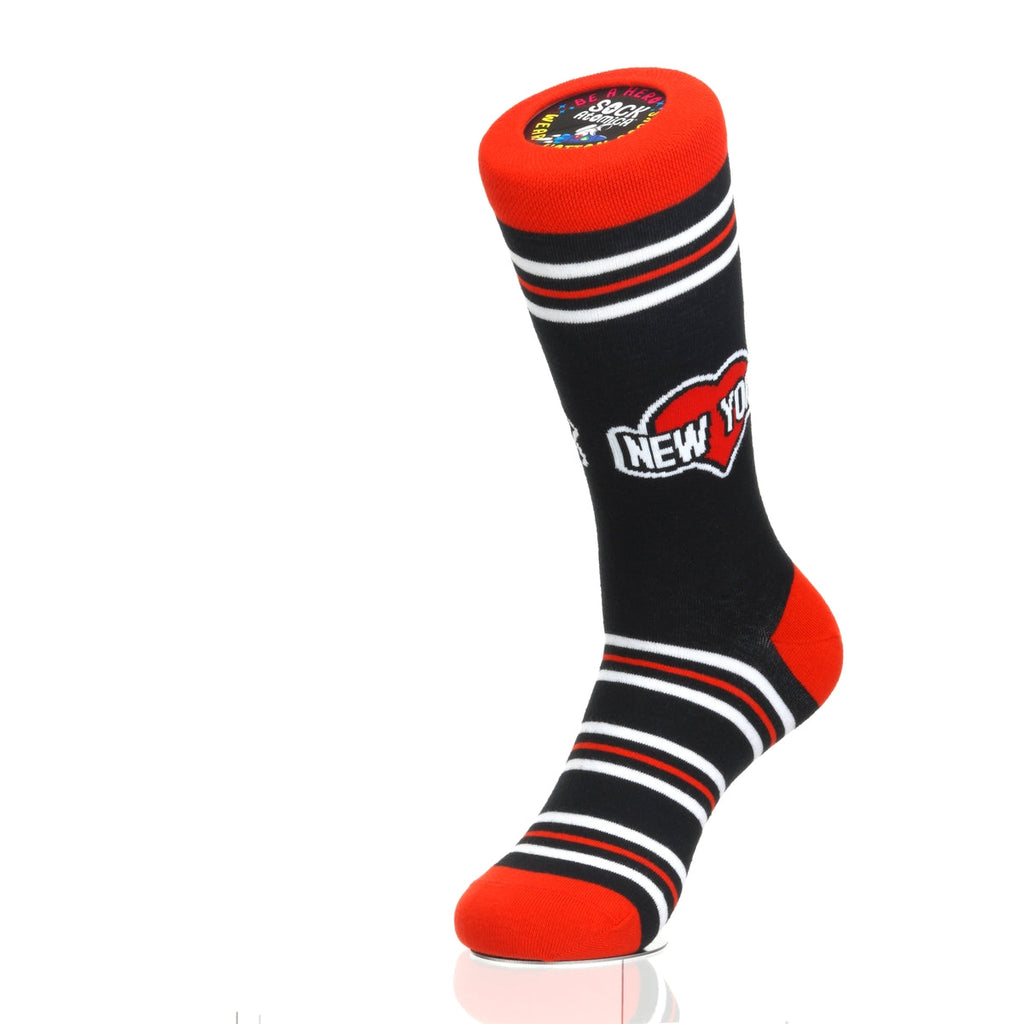 New York Heart Black Red