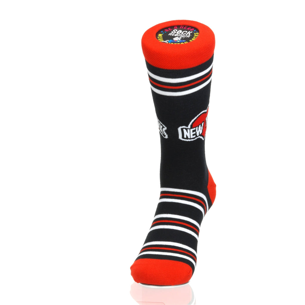 New York Heart Black Red