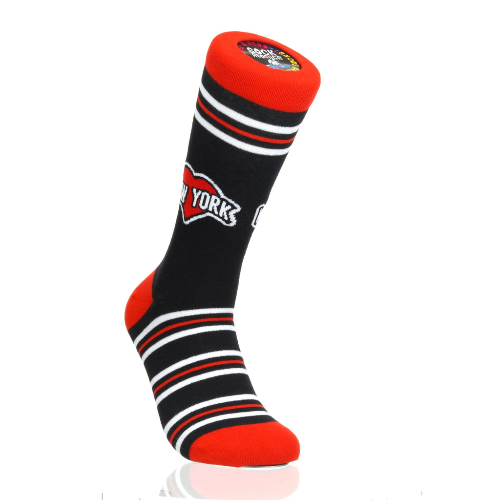 New York Heart Black Red