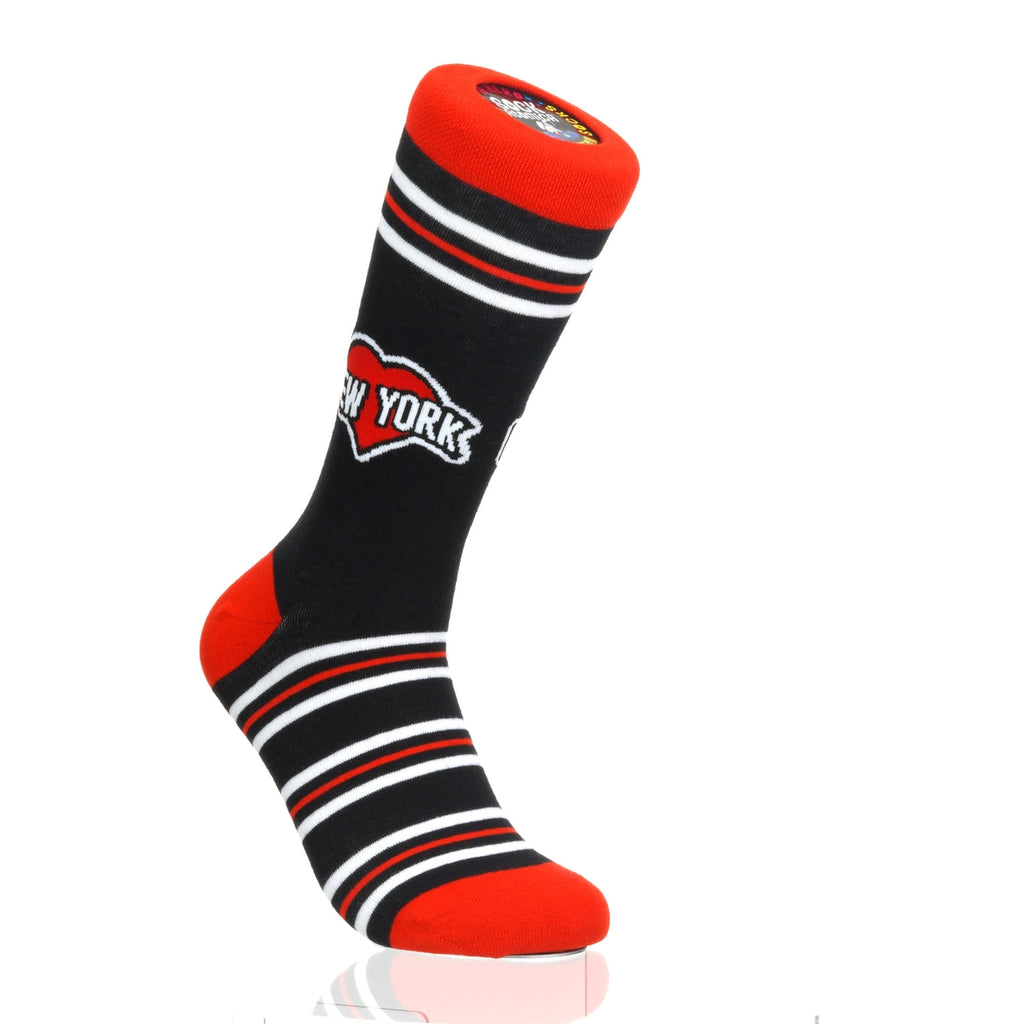 New York Heart Black Red
