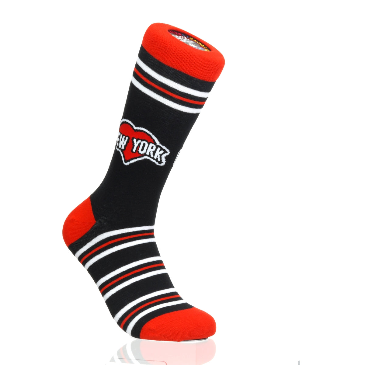 New York Heart Black Red