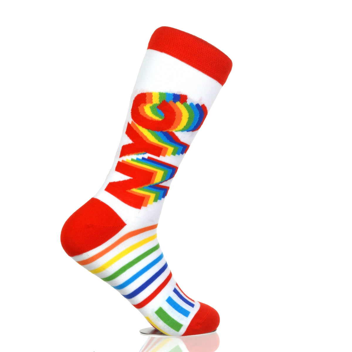 New York NYC Rainbow Step Letters