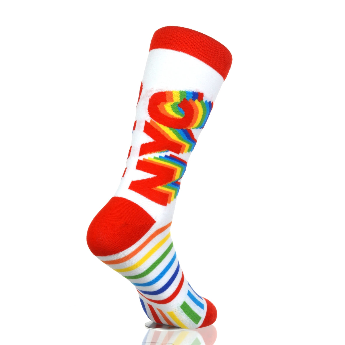 New York NYC Rainbow Step Letters