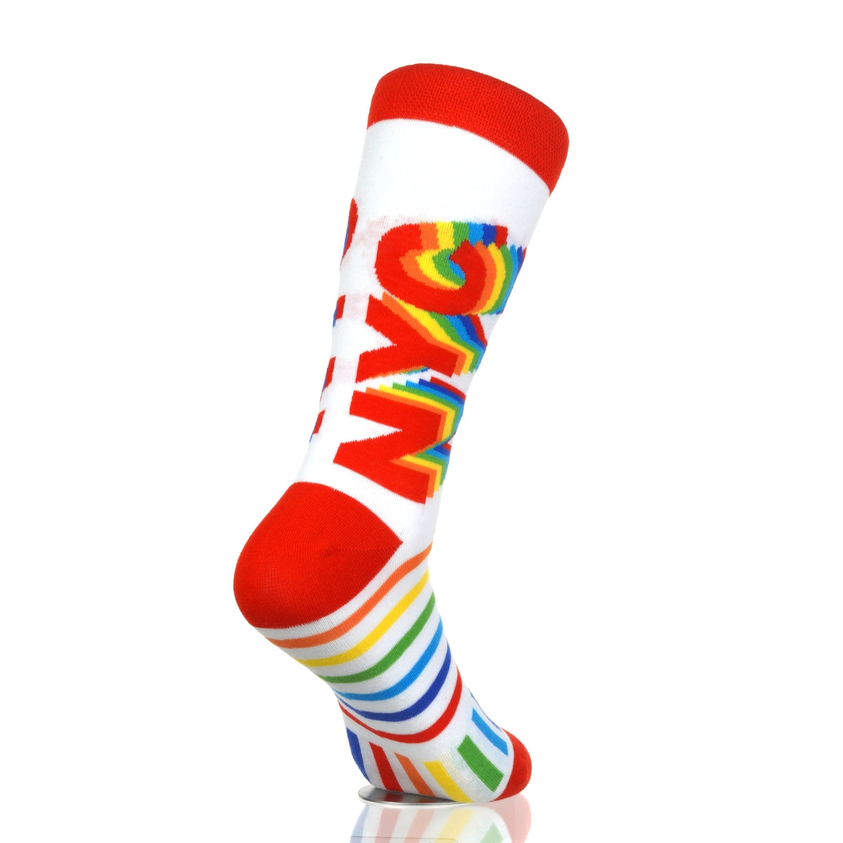 New York NYC Rainbow Step Letters