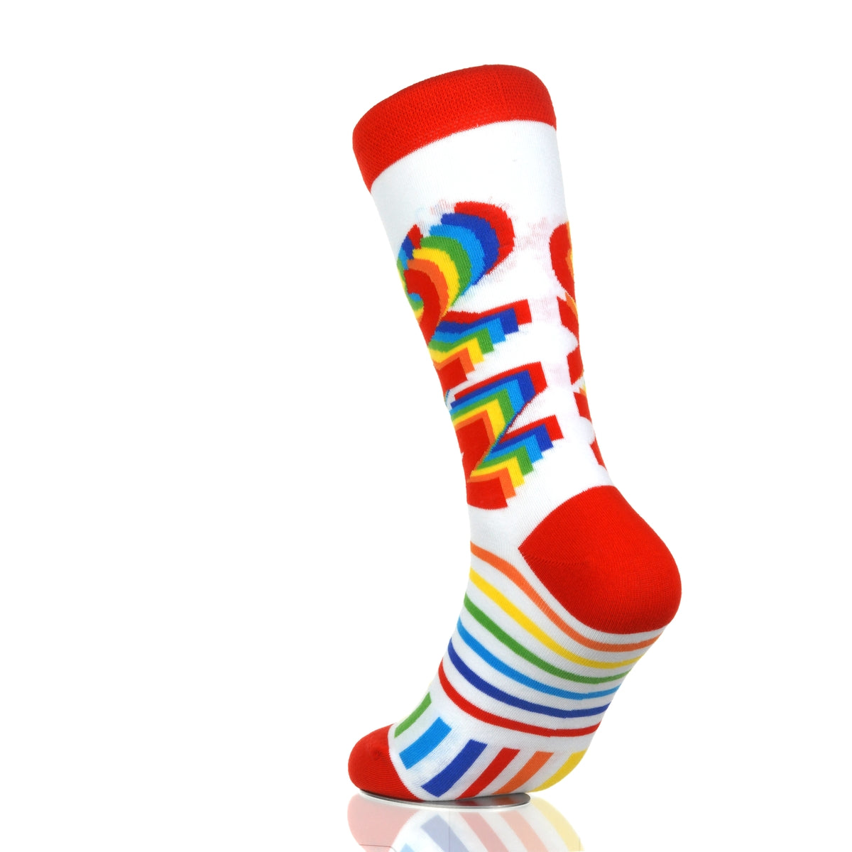 New York NYC Rainbow Step Letters