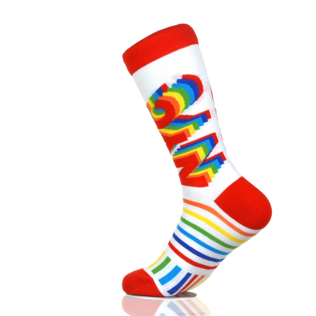 New York NYC Rainbow Step Letters