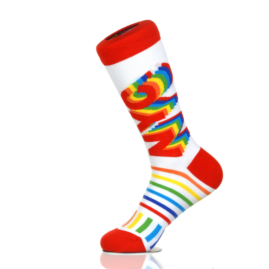 New York NYC Rainbow Step Letters