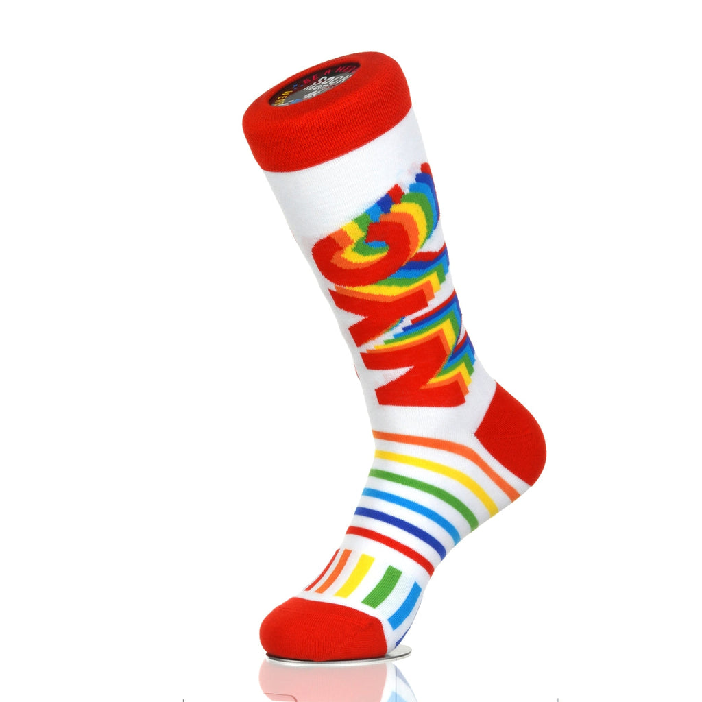 New York NYC Rainbow Step Letters